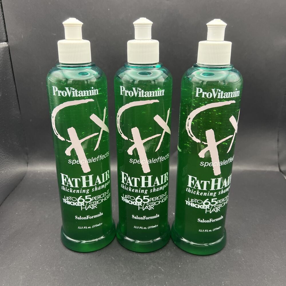3 ProVitamin Fat Hair Thickening Shampoo FX Special Effects Salon Formula 12.5oz